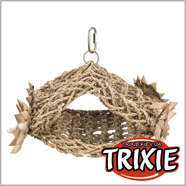ТРИКСИ Украина - Палатка подвесная для птиц Trixie из водорослей 19х22см.