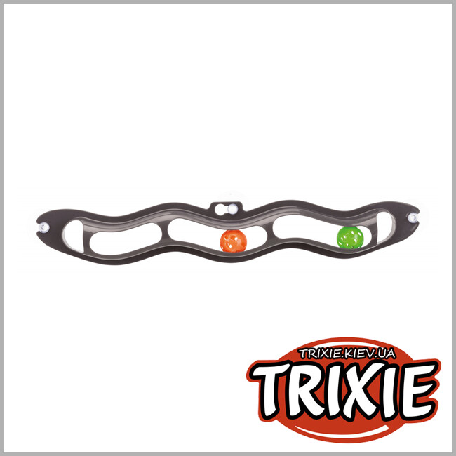 ТРИКСИ Украина - Игрушка на присосках Trixie Fix & Catch (с шариками 45см)