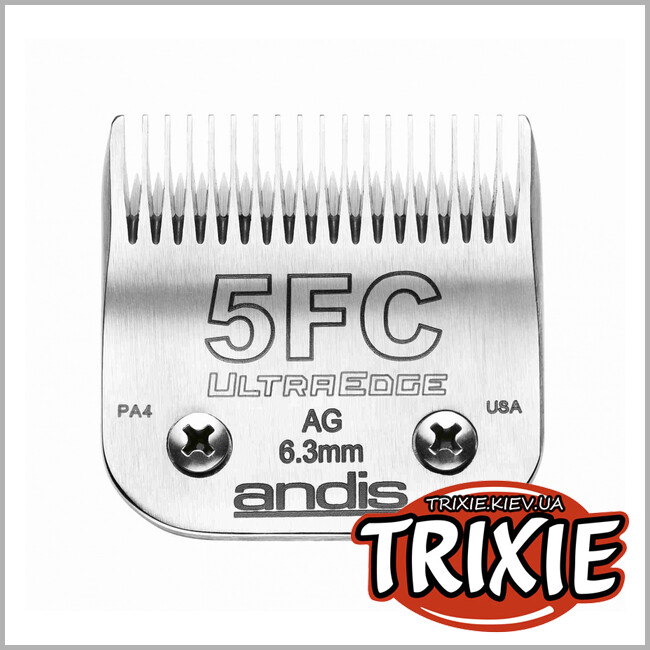 ТРИКСИ Украина - Сменное лезвие Andis - TRIXIE для # 23872 и 23873 (6.3 мм)
