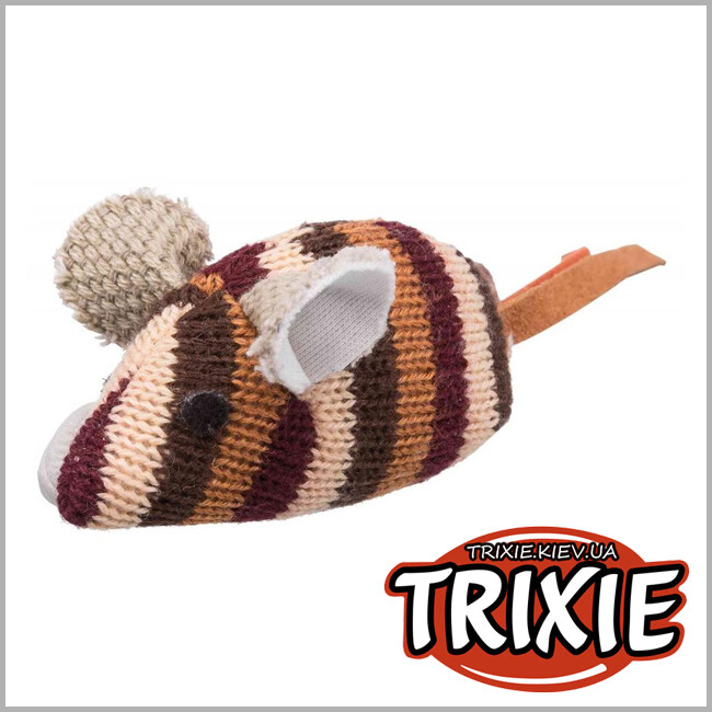 ТРИКСИ Украина - Trixie Набор мышей (ткань, 8см, в уп.2шт)