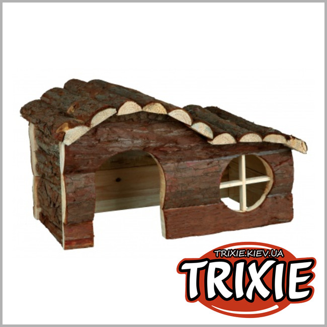ТРИКСИ Украина - Угловой домик для грызунов TRIXIE - Hanna (Размер: 31х19x19cм)