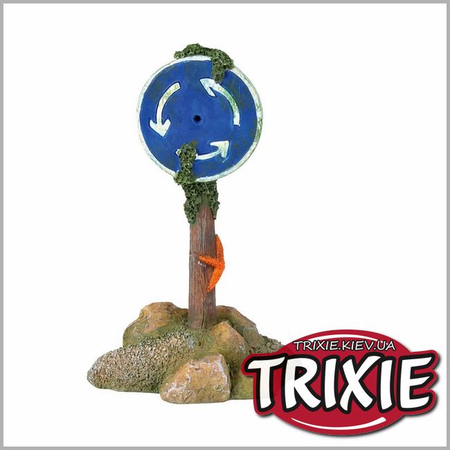 ТРИКСИ Украина - Набор гротов для рыбок TRIXIE - Дорожные знаки