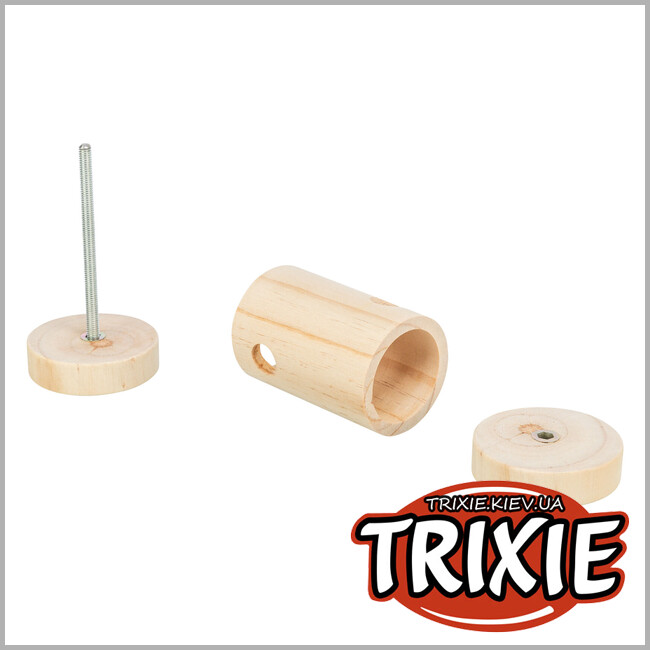 ТРИКСИ Украина - Ролл для лакомства животных Trixie 62822 (дерево), 6х11см