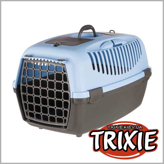 ТРИКСИ Украина - Переноска для кошек TRIXIE - Capri 3 ( синий 40*38*61см )