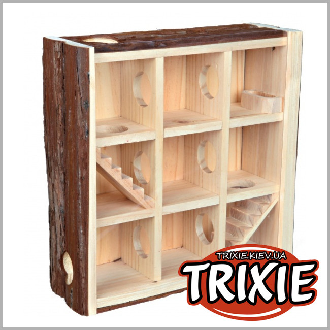 ТРИКСИ Украина - Игровая башня для грызунов Trixie Playing Tower (10*30*30 cm)