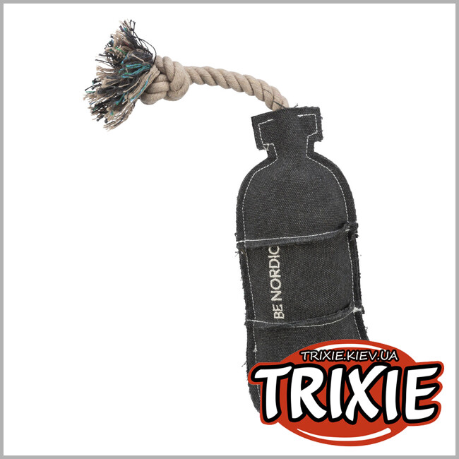 ТРИКСИ Украина - BE NORDIC Trixie 36064 бутылка на канате (ткань), 37см