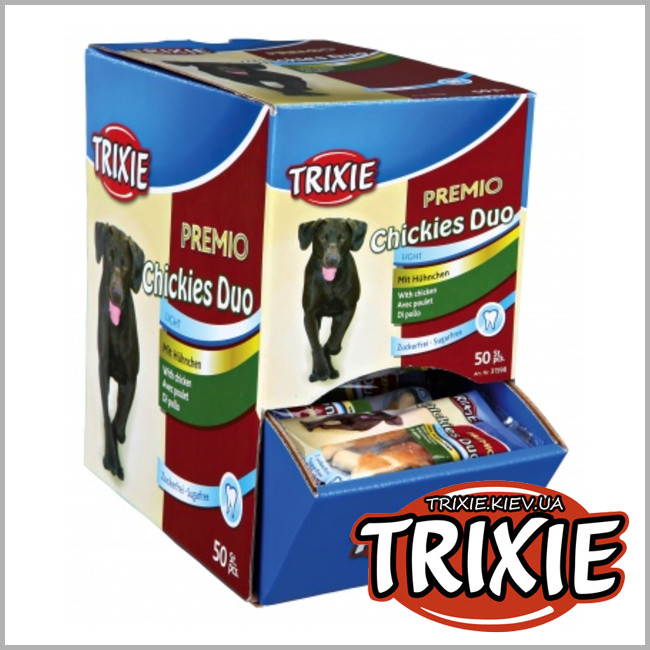ТРИКСИ Украина - Лакомство для собак TRIXIE - ChickiesDuo (50 шт)