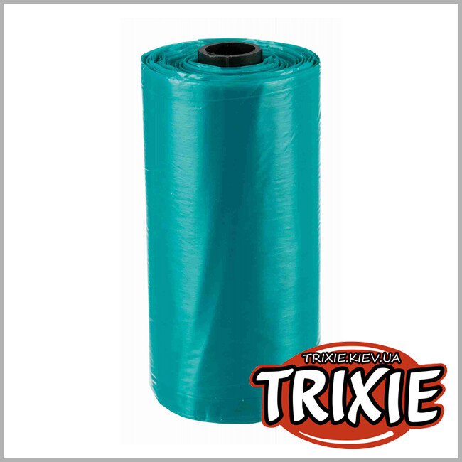 ТРИКСИ Украина - Мусорные пакеты с ручками Trixie Poop Bags with Handles (с ручками 120 шт)
