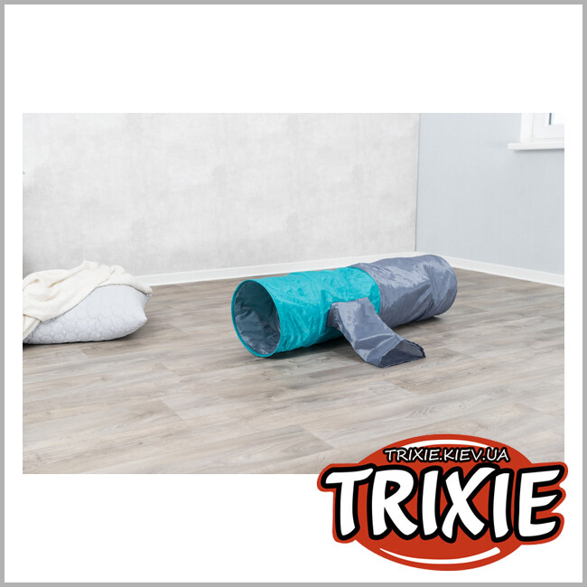ТРИКСИ Украина - Тоннель для кошек Trixie 4302 игровой текстиль 30х115 см