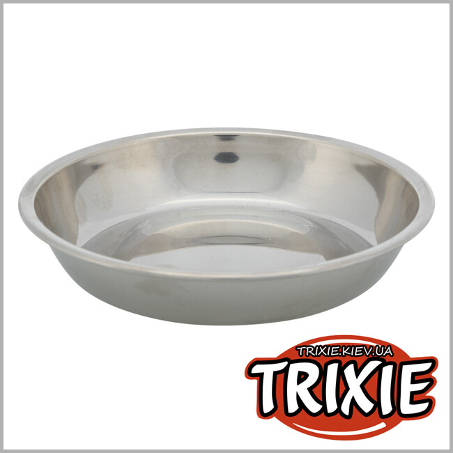 ТРИКСИ Украина - Меламиновая миска Trixie Bowl melamine (меламин/металл, 0.2L / 14см)