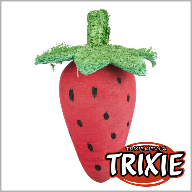 ТРИКСИ Украина - Набор деревянных игрушек Trixie для грызунов ( с люфой 6/9 см )