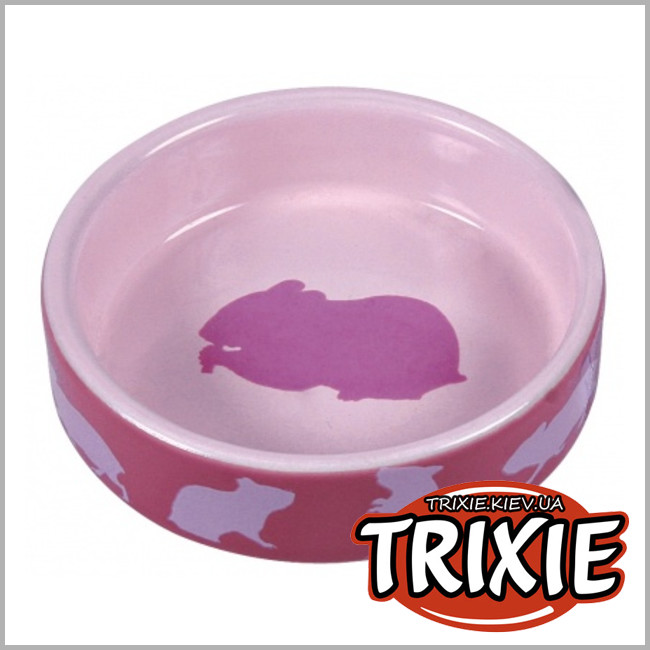 ТРИКСИ Украина - Керамическая миска для грызунов TRIXIE (Размер: 80мл/8см)