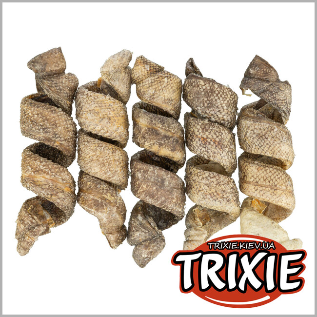 ТРИКСИ Украина - Жевательные спиральки Trixie 314734 Denta Fun (треска), 12см,/25гр(50шт/уп)