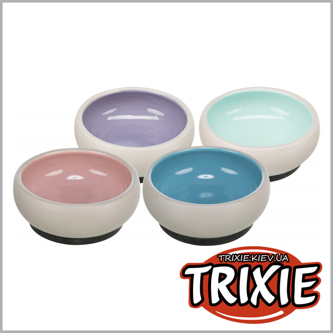 ТРИКСИ Украина - Керамическая миска для собак Trixie (0.3 l/ø 11 cm)