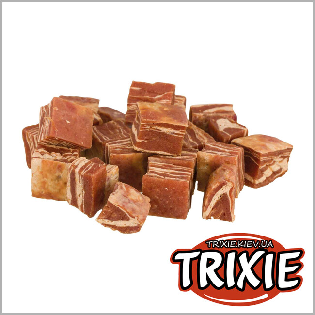 ТРИКСИ Украина - Лакомство для собак Trixie 31545 Rabbit Cubes кролик 100г