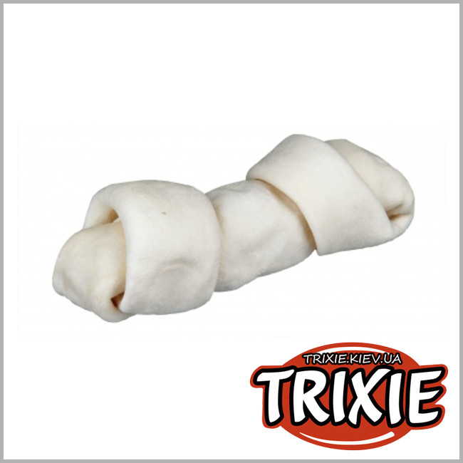 ТРИКСИ Украина - Кость для чистки зубов Trixie Denta Fun Knotted Chewing Bones (24см * 1шт / 240g)