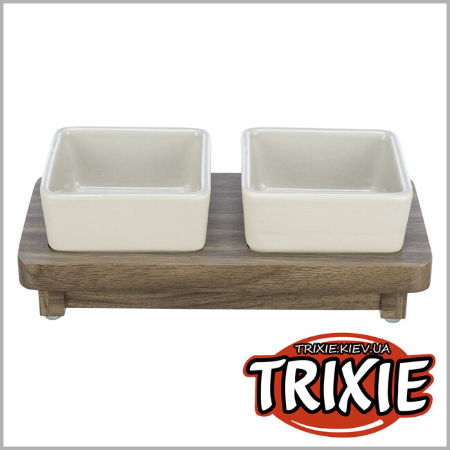ТРИКСИ Украина - Набор мисок CityStyle Trixie 24823, керамика/МДФ