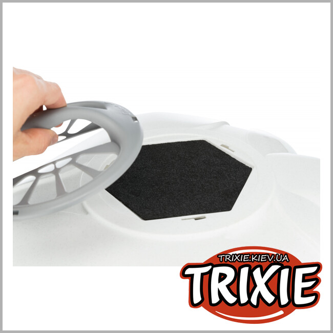 ТРИКСИ Украина - Угловой туалет для котов Trixie Maro (с лопаткой 43*52*60см)
