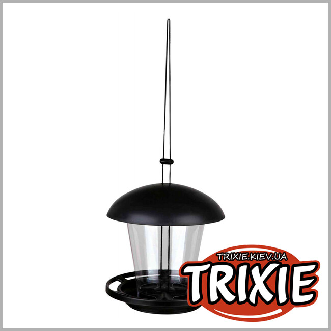 ТРИКСИ Украина - Уличная кормушка для птиц Trixie Feeding Lantern (пластик 900 мл / 17 см. )
