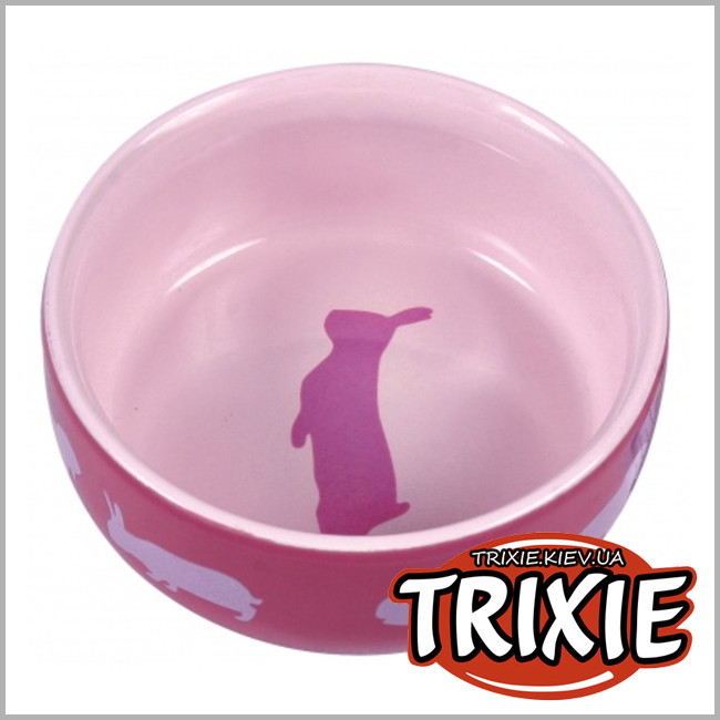 ТРИКСИ Украина - Керамическая миска для грызунов TRIXIE (Размер: 250мл/11см)