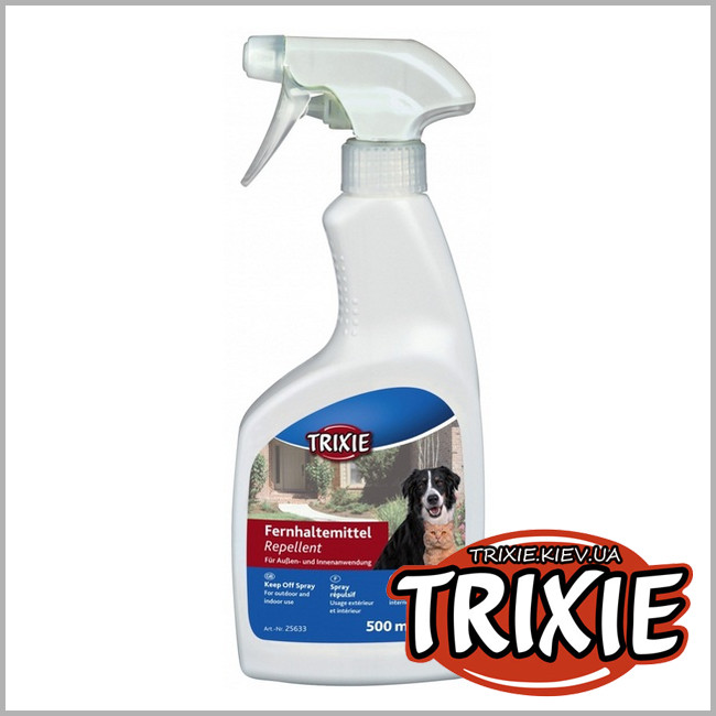 ТРІКСІ Україна - Отпугивающий репелент TRIXIE Keep Off Spray (500ml)
