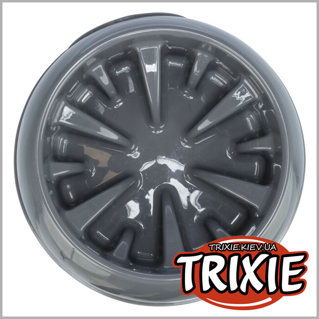 ТРИКСИ Украина - Пластиковая миска Trixie Slow Feeding Plastic Bowl (1,4 l/ 25cm)