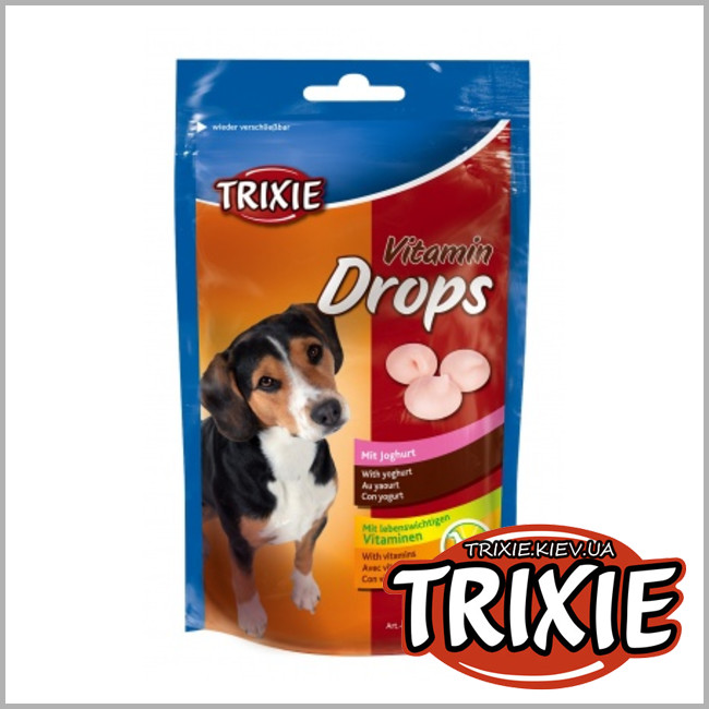 ТРИКСИ Украина - Дропс со вкусом йогурта для собак TRIXIE (Вес: 75гр)