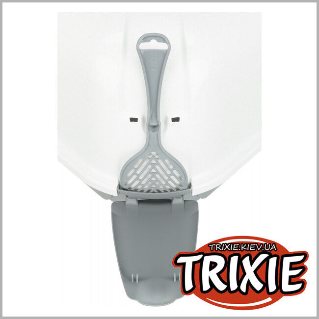 ТРИКСИ Украина - Угловой туалет для котов Trixie Maro (с лопаткой 43*52*60см)