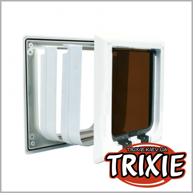 ТРИКСИ Украина - Дверца для котов TRIXIE - Luxe (Цвет: белый)