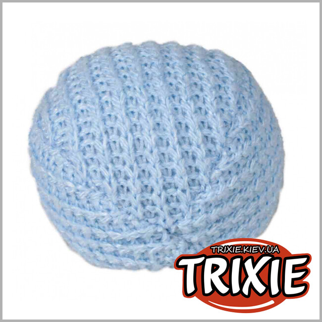 ТРИКСИ Украина - Мяч трикотажный набор для кошки TRIXIE (4.5см * 2шт)