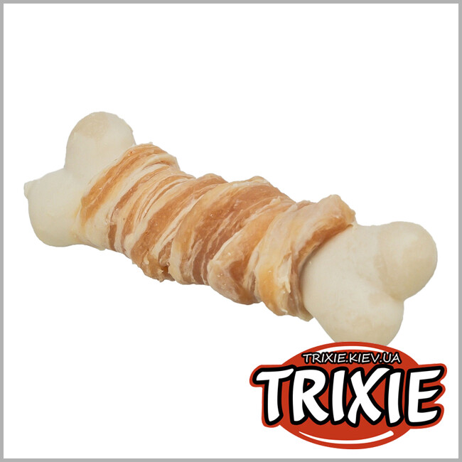 ТРИКСИ Украина - Жевательные косточки для собак Trixie 31540 "Marbled Chickies" (курица/треска), 100гр