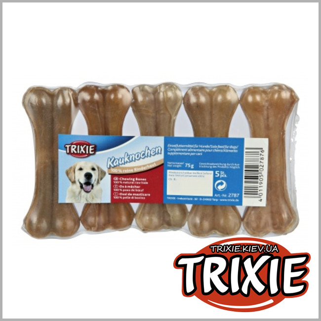 ТРИКСИ Украина - Косточка для собак TRIXIE (8см / 75g / 5шт )