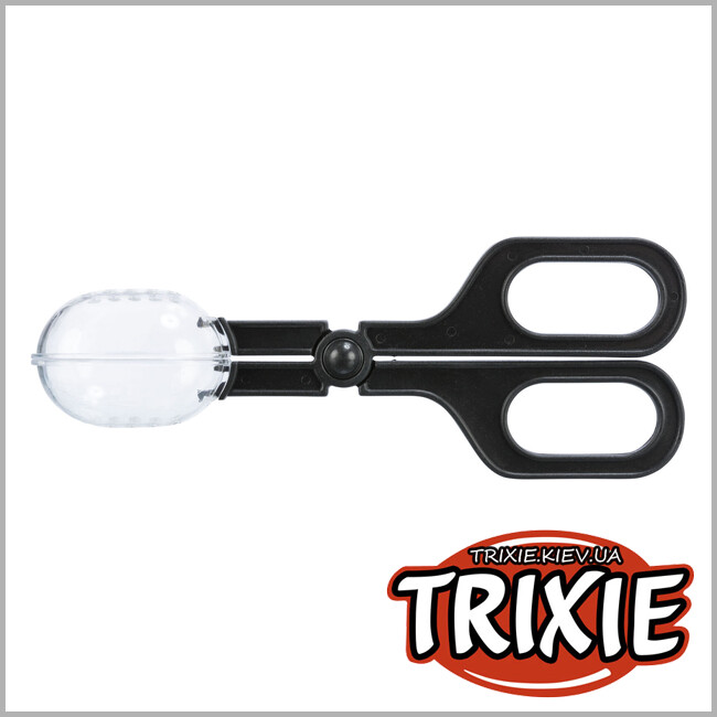 ТРИКСИ Украина - Ножницы Trixie 76229 для кормления рептилий (пластик), 18см