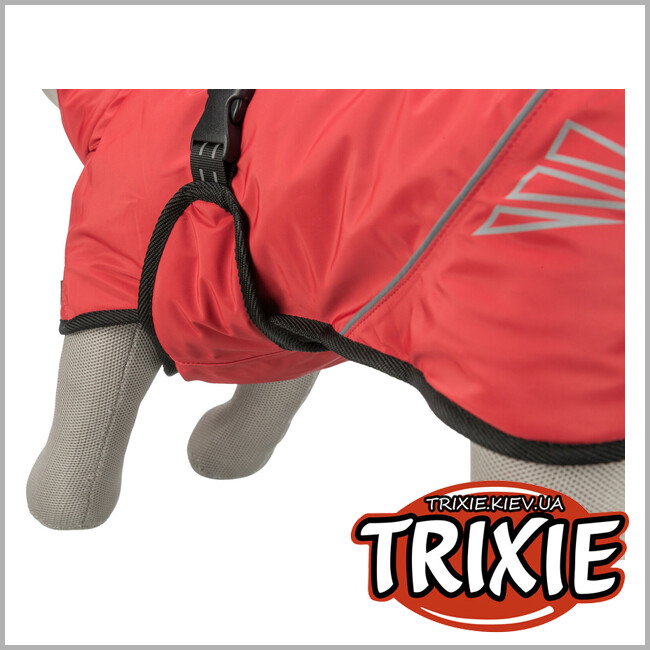 ТРИКСИ Украина - Попона зимняя для собак Trixie 680413 "Explore thermo", S: 40см, красный