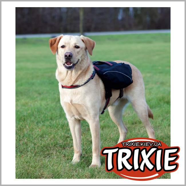 ТРИКСИ Украина - Шлея-рюкзак для собак TRIXIE