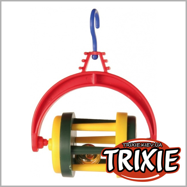ТРИКСИ Украина - Погремушка-цилиндр для жёрдочки TRIXIE