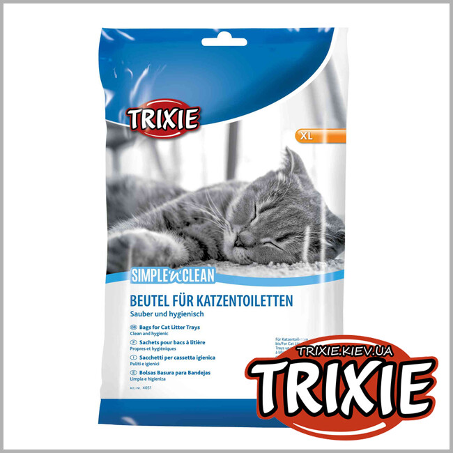 ТРИКСИ Украина - Пакеты туалета Trixie Simple&Clean Bags (XL 56*71 cм * 10шт)