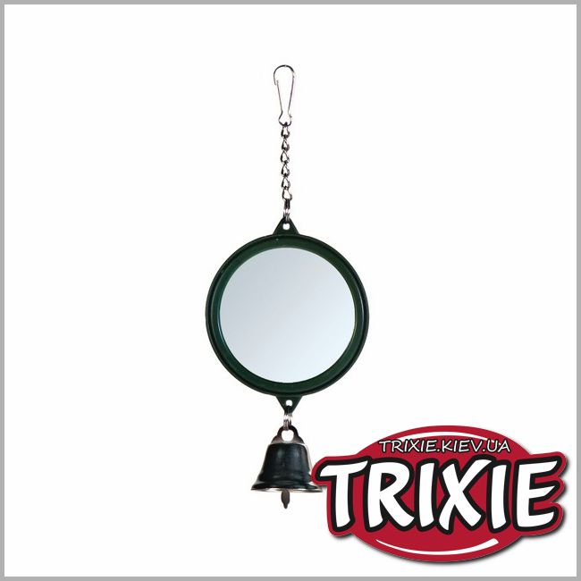 ТРИКСИ Украина - Зеркало с колокольчиком для птиц TRIXIE (Размер: 5.5см)