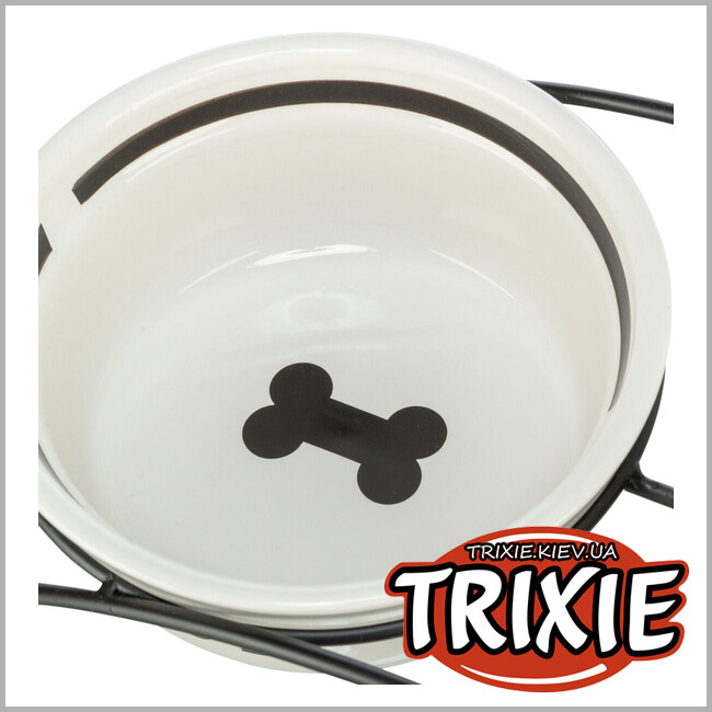 ТРИКСИ Украина - Миска керамическая для собак TRIXIE (Обьем: 0.25л, Размер: 13см)