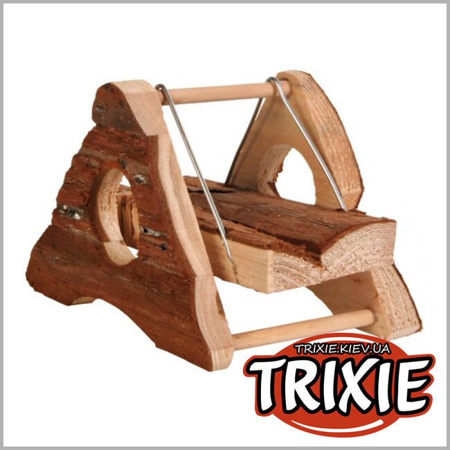 ТРИКСИ Украина - Качель для хомяков Trixie (дерево 12.5*9.5*9см)