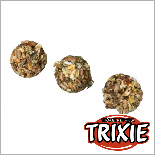 ТРИКСИ Украина - Шарики для грызунов TRIXIE - Natur-Snack (Вкус: яблоко+спельта)