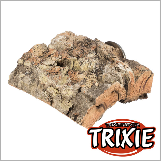 ТРИКСИ Украина - Площадка для грызунов Trixie 58041 с винтовой крепью (пробка), 8х12см