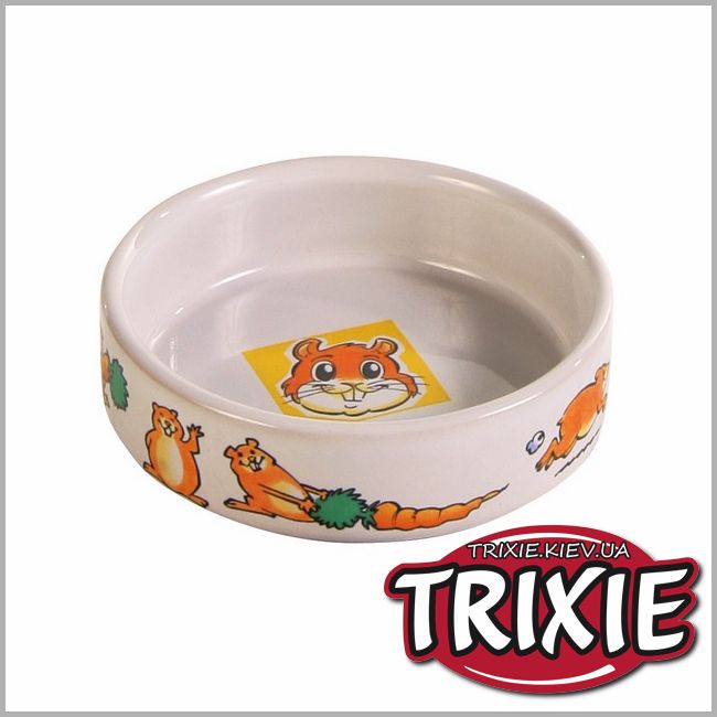 ТРИКСИ Украина - Миска керамическая TRIXIE (Обьем: 100мл/ ф8,5см)