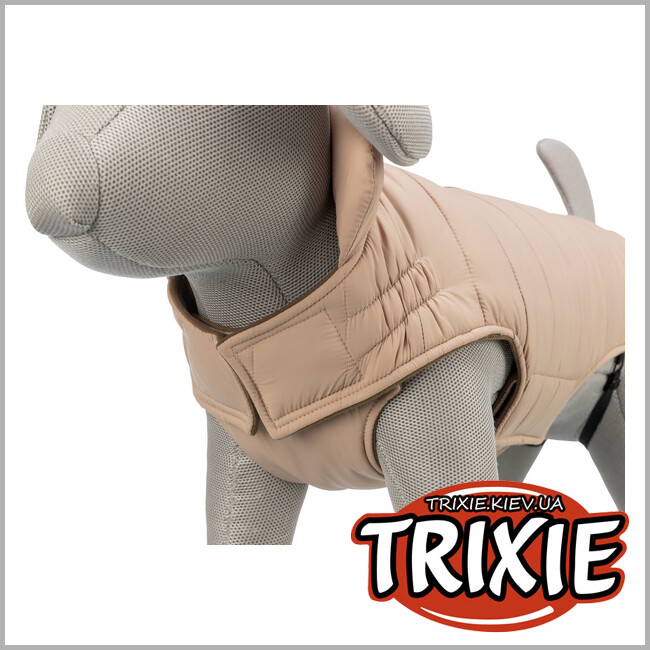 ТРИКСИ Украина - Попона зимняя для собак Trixie 680360 "Lesmon", ХХS: 18см, пудровый