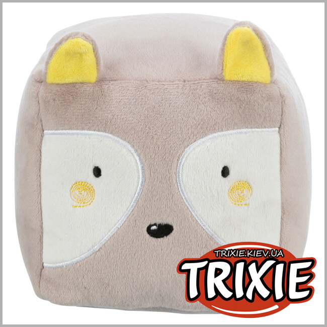 ТРИКСИ Украина - Игрушка Junior лисичка Trixie 36167 в форме куба (плюш), 13см