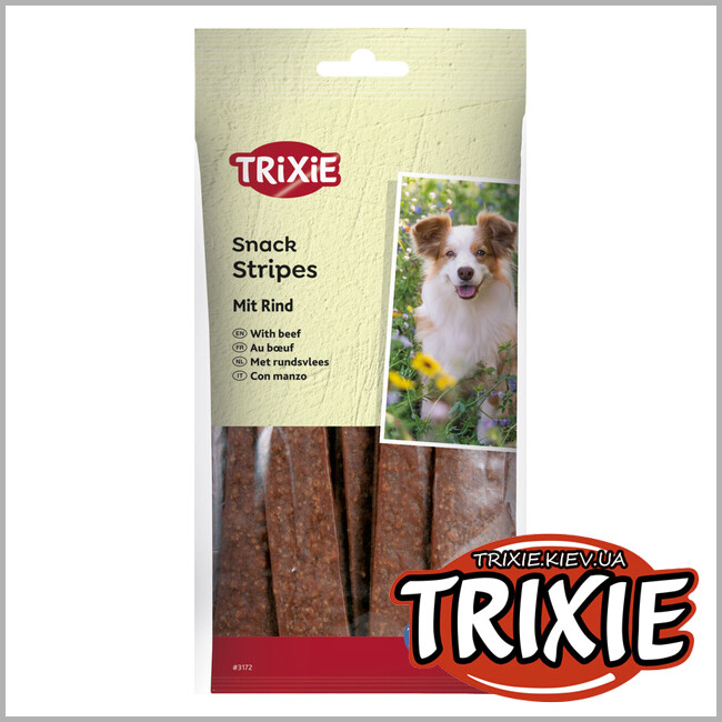 ТРИКСИ Украина - Лакомство для собак для собак Trixie 3172 Stripes говядина 100г