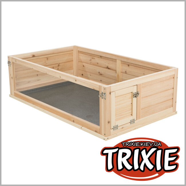ТРИКСИ Украина - Вольер в помещение Trixie 62486 для морских свинок (дерево/пластик), 114х30х74см