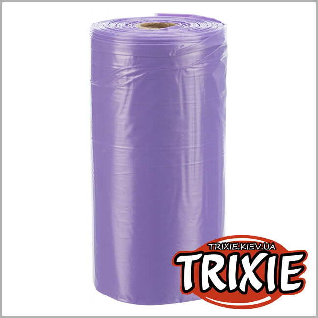 ТРИКСИ Украина - Мусорные пакеты TRIXIE с запахом лаванды ( лиловый 4*20=80шт)