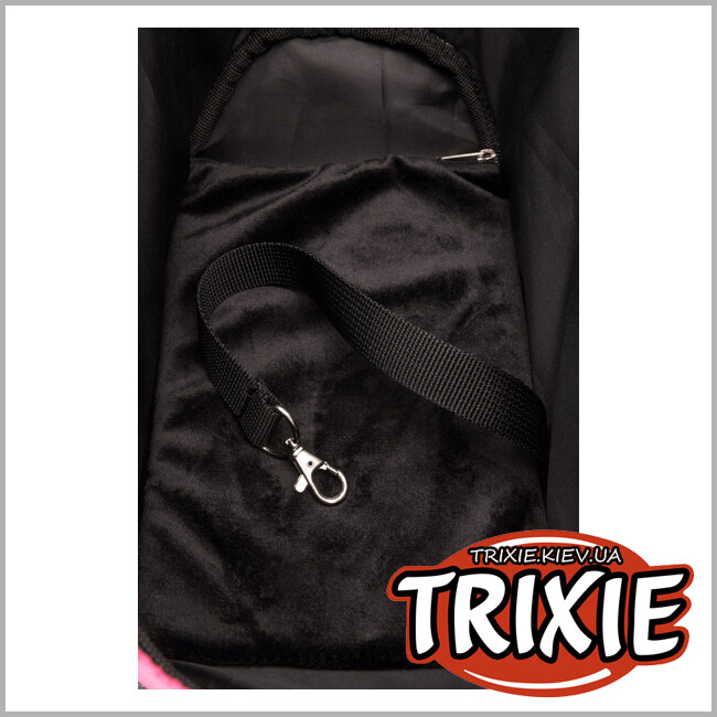 ТРИКСИ Украина - Сумка переноска Trixie Alea Carrier (розовый/серый 16*20*30 см)