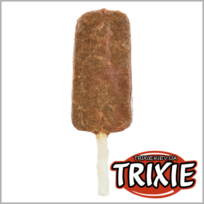 ТРИКСИ Украина - Лакомство для собак Trixie 31186 Denta Fun Chicken Pop 50г 13 см 50 шт/уп 2.5кг